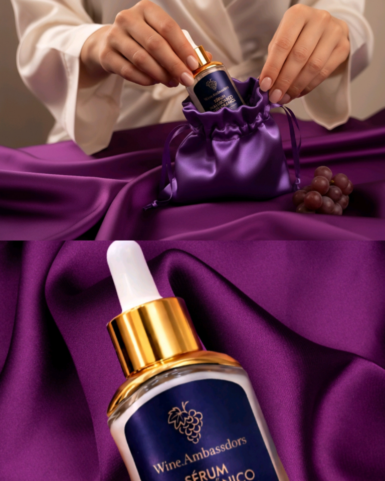 "Sérum: Sérum Hialurônico Resveratrol Wine.Ambassdors"